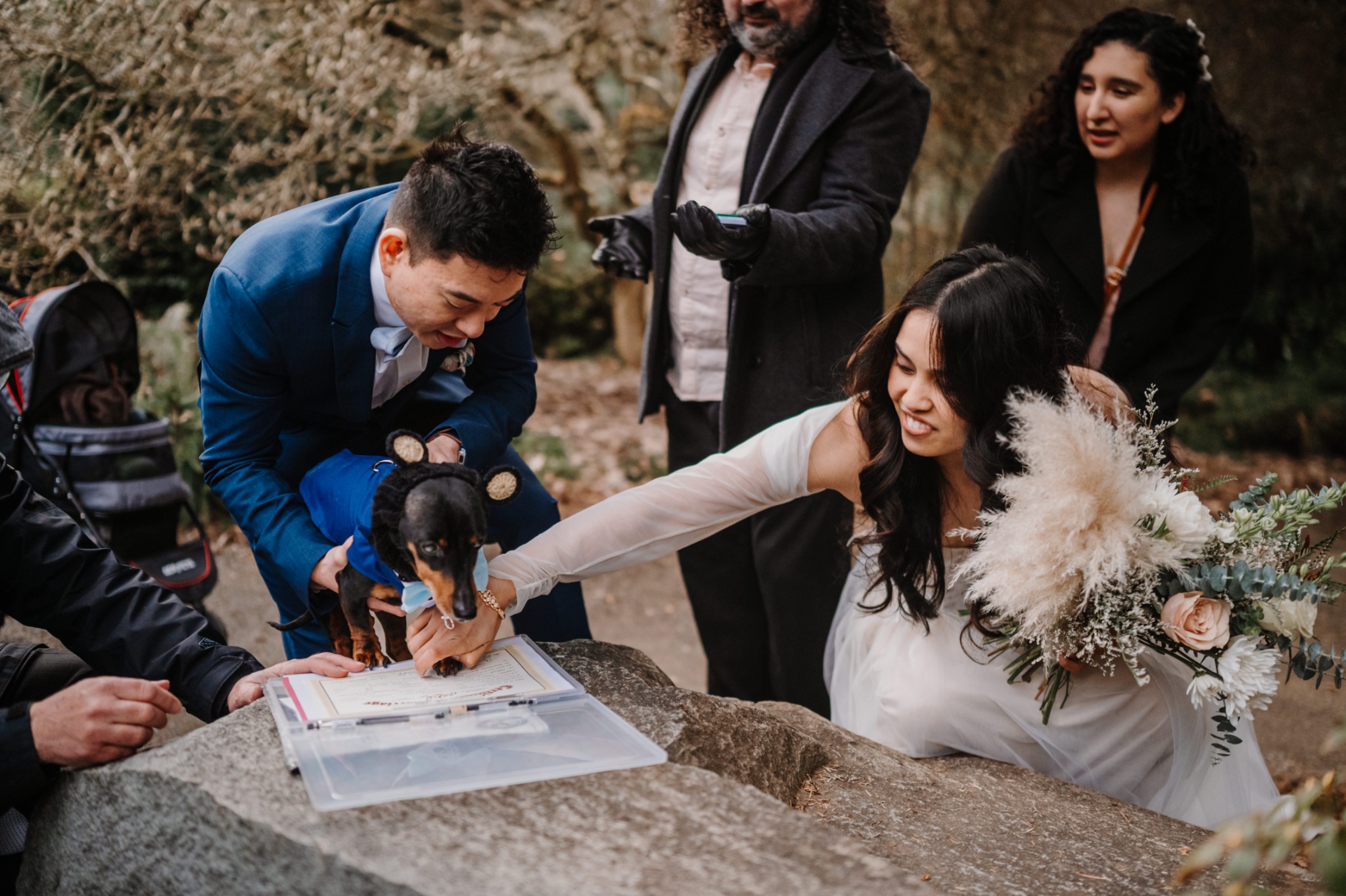 Cascade Vows proof moment image