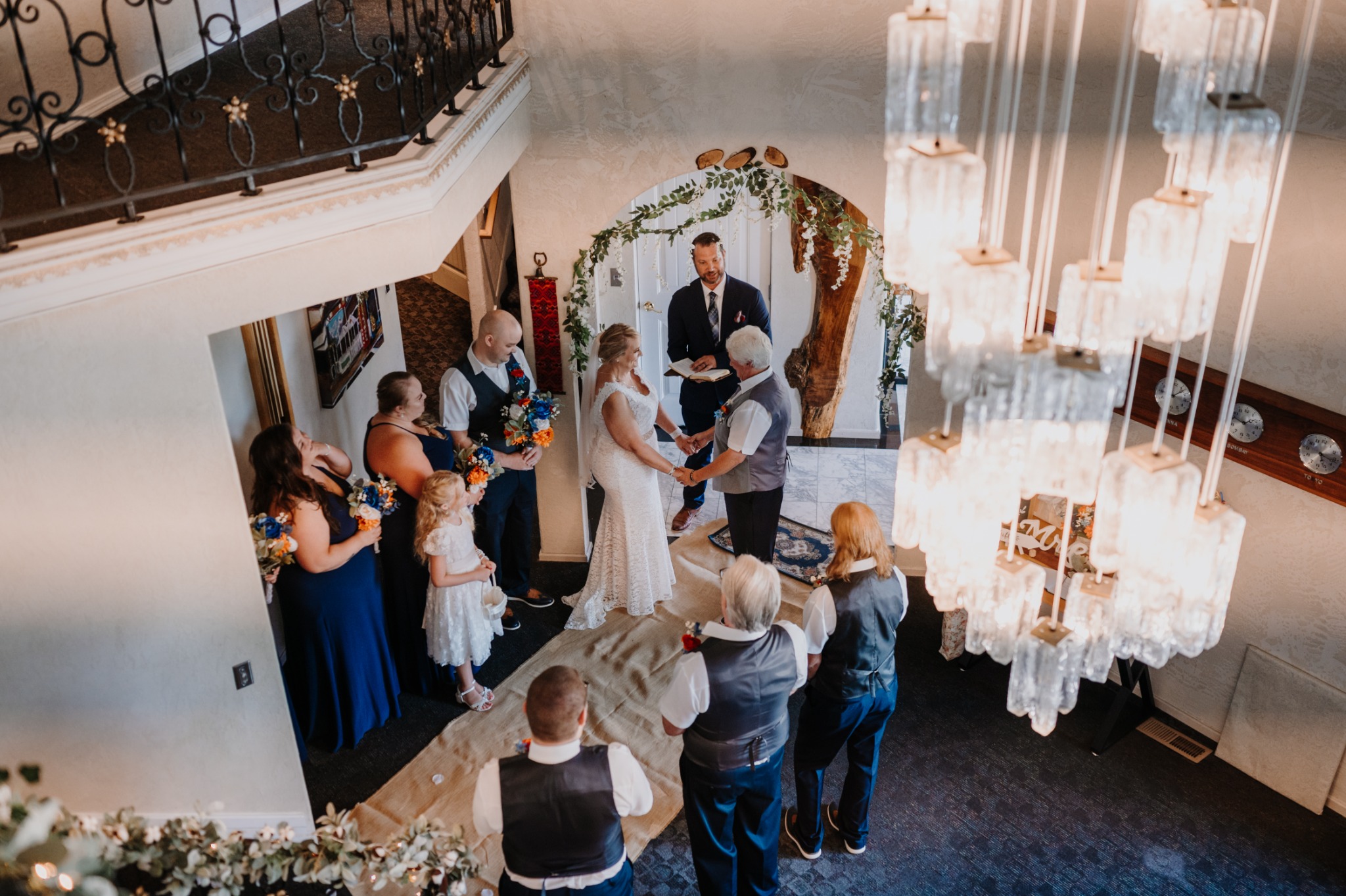 Cascade Vows proof moment image