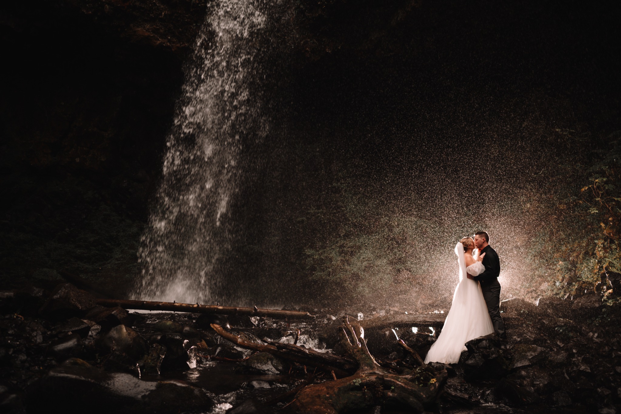 Cascade Vows proof moment image